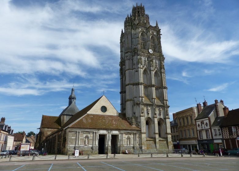 Tower of the Sainte-Madeleine church